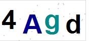 看不到验证码？点击重新换一个！