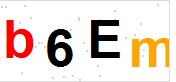 看不到验证码？点击重新换一个！