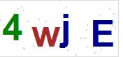 看不到验证码？点击重新换一个！